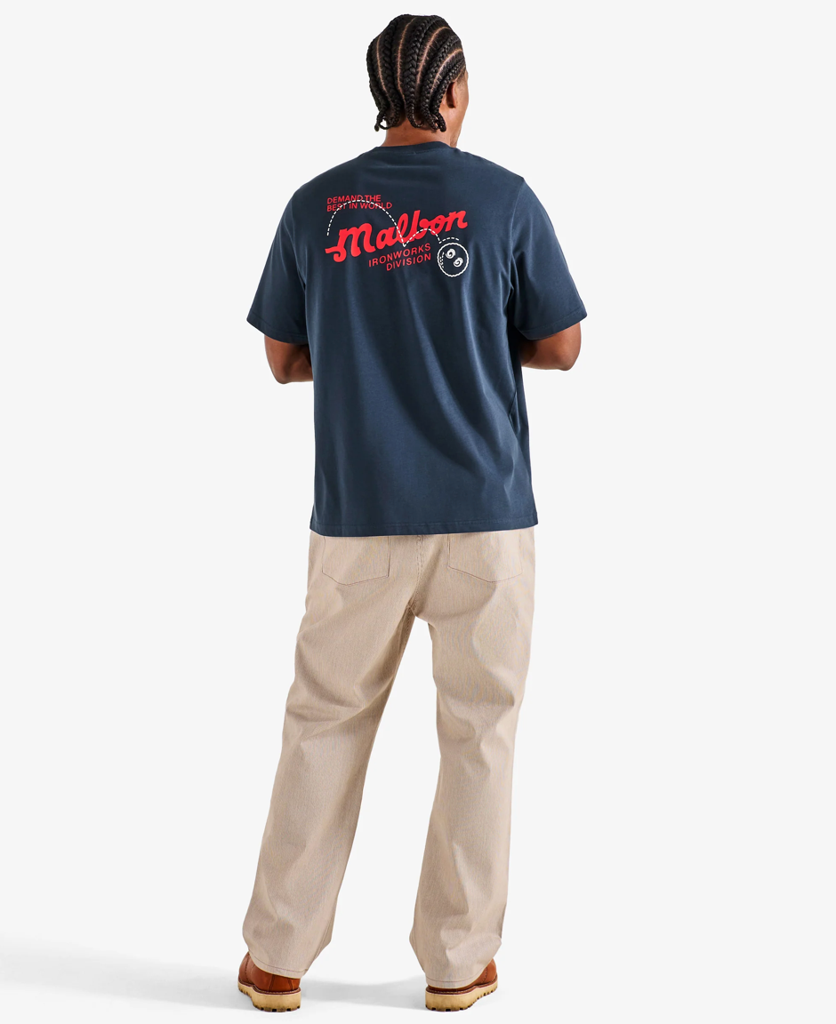 MALBON VISTA DEMAND TEE | BLUEBERRY