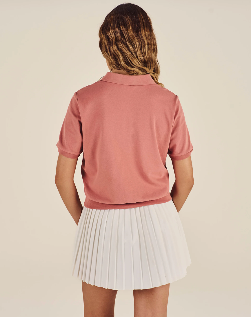 MALBON KIN POLO | OLD ROSE