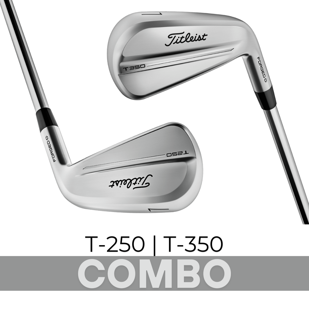 New 2025 Titleist T-250 + T-350 Combo Irons | Right Hand