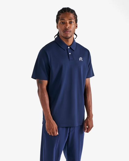 MALBON FAIRWAY POLO | NAVY