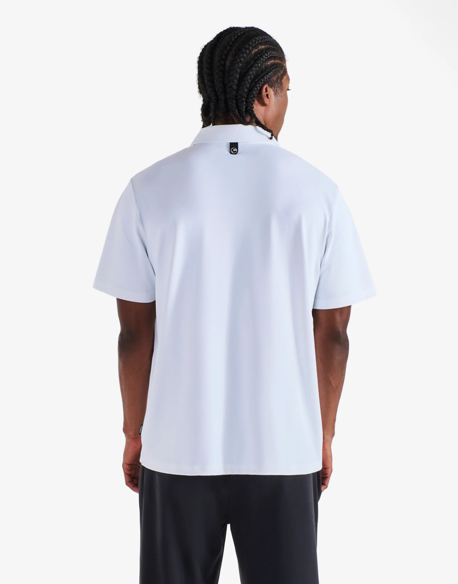 MALBON FAIRWAY POLO | WHITE