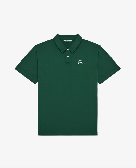 MALBON FAIRWAY POLO | FOREST