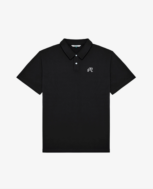MALBON FAIRWAY POLO | BLACK
