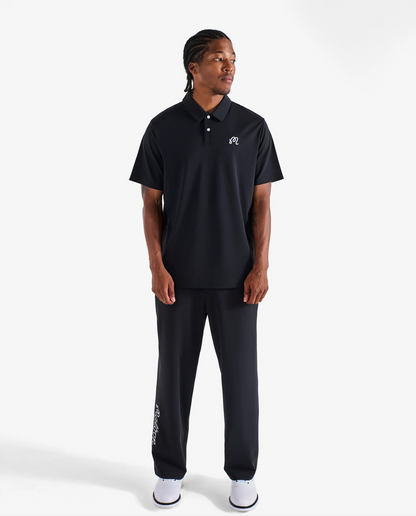 MALBON FAIRWAY POLO | BLACK