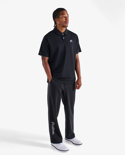 MALBON FAIRWAY POLO | BLACK