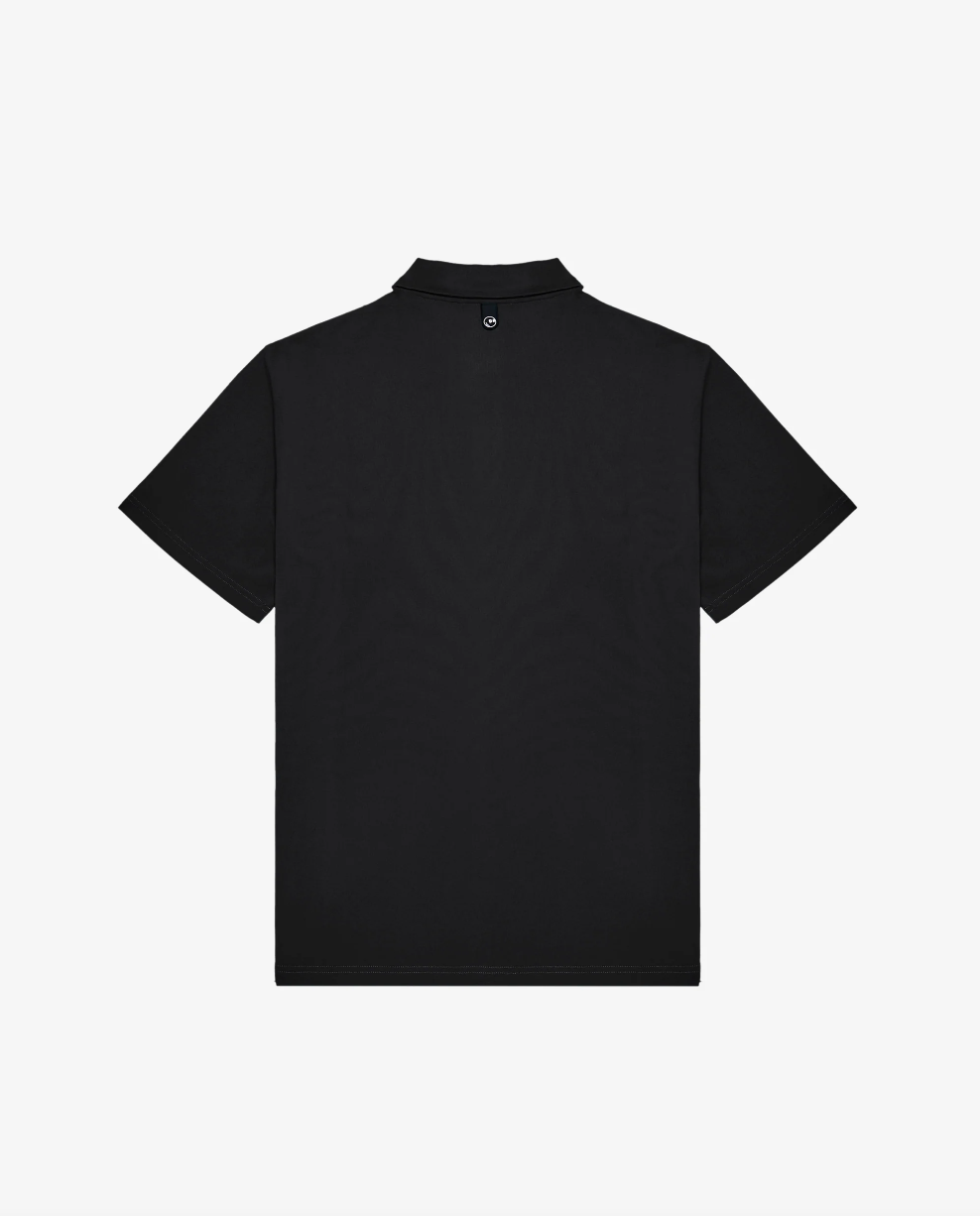 MALBON FAIRWAY POLO | BLACK