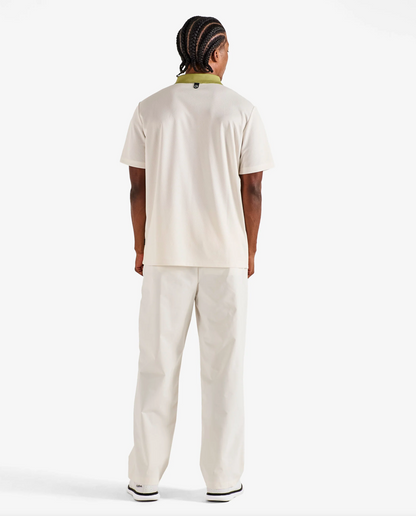 MALBON FAIRWAY HEX POLO | IVORY