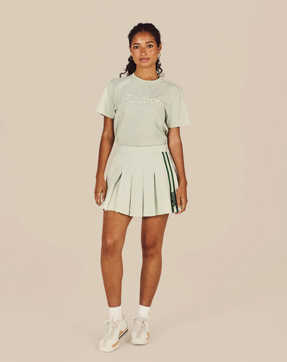 MALBON ESPERANZA SKIRT | GREEN TINT