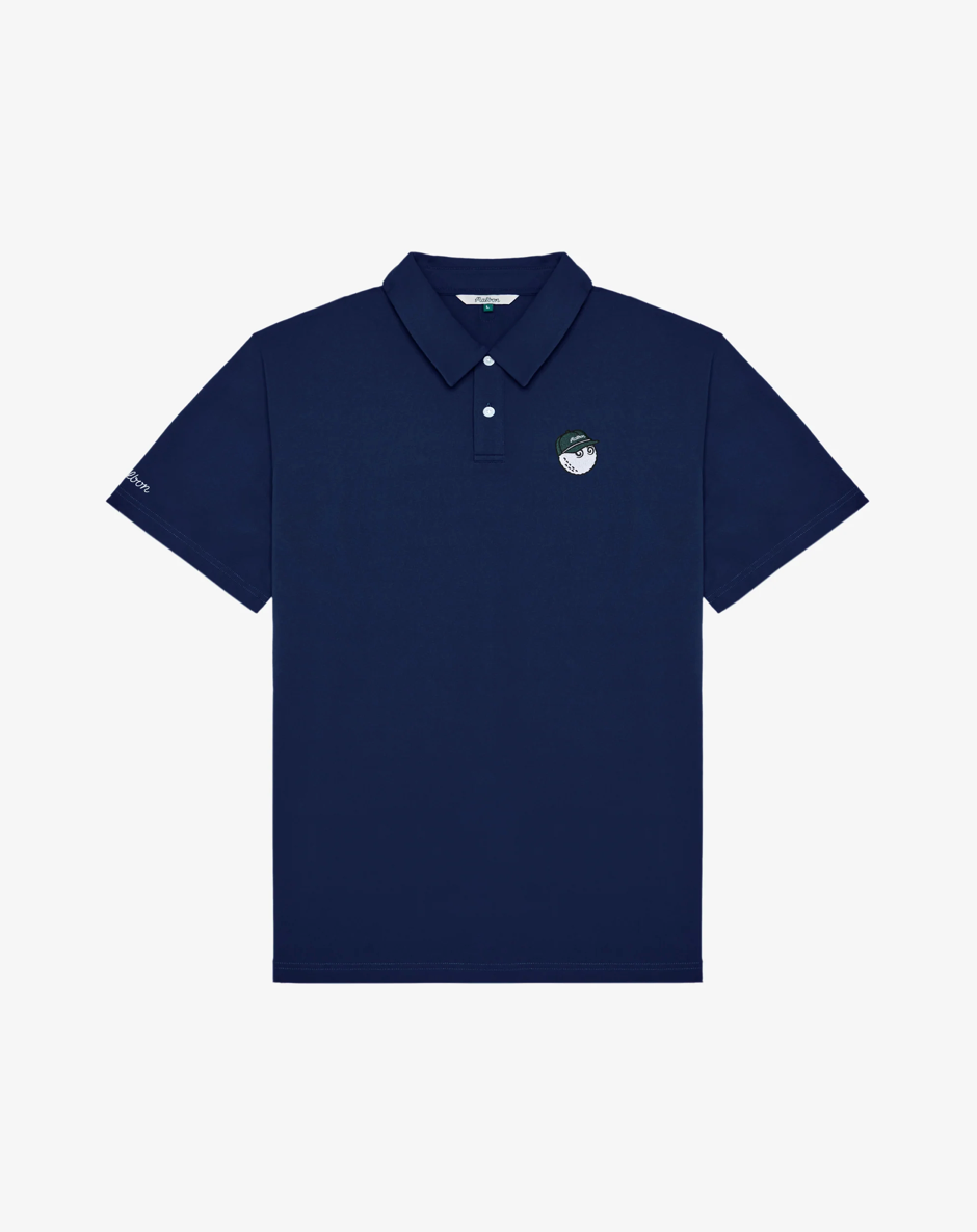 MALBON FAIRWAY BALDWIN POLO | NAVY