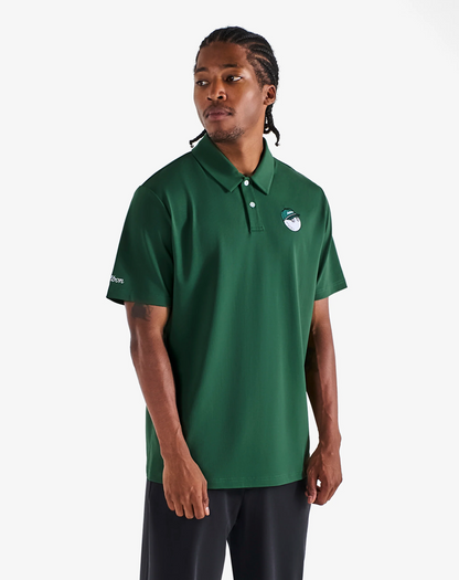 MALBON FAIRWAY BALDWIN POLO | FOREST