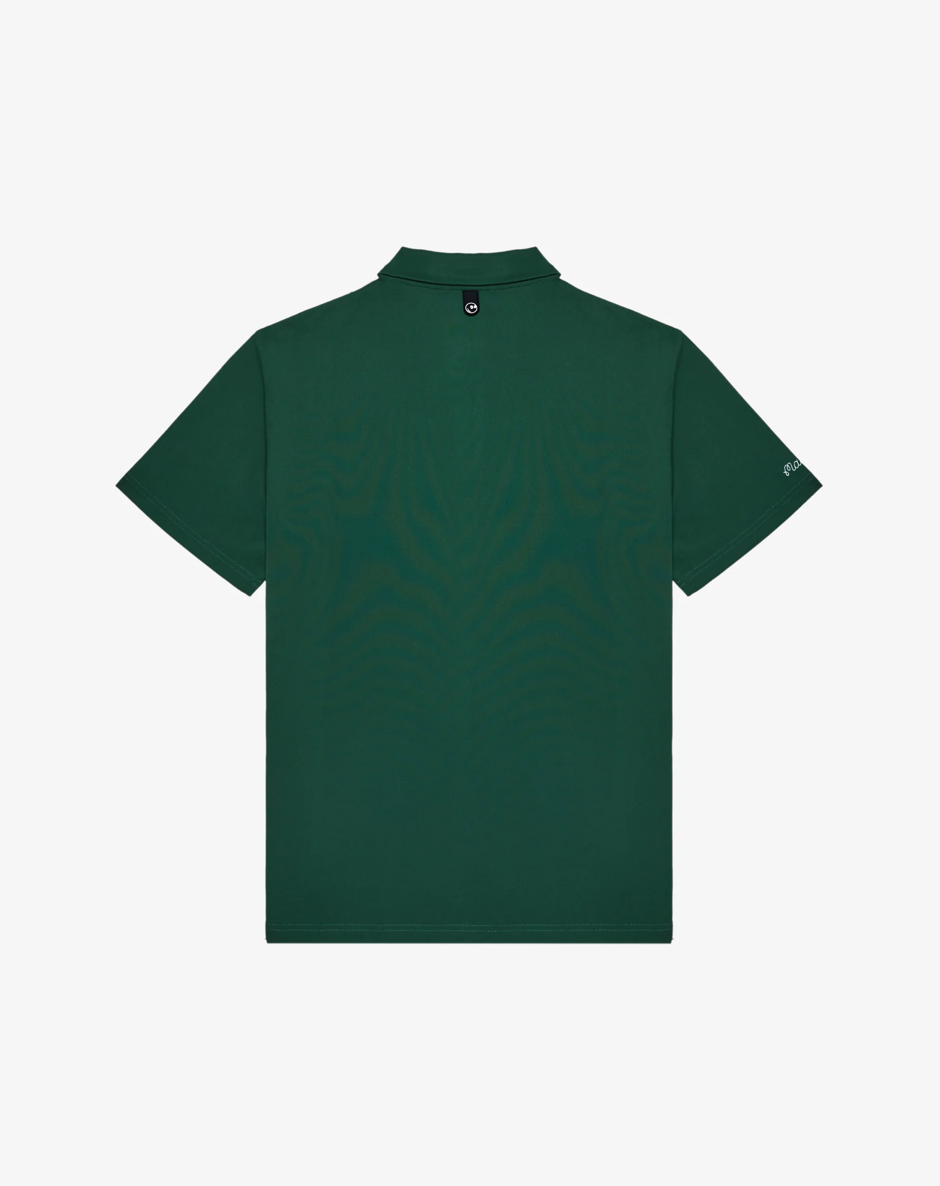 MALBON FAIRWAY BALDWIN POLO | FOREST