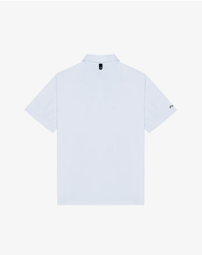 MALBON FAIRWAY BALDWIN POLO | WHITE