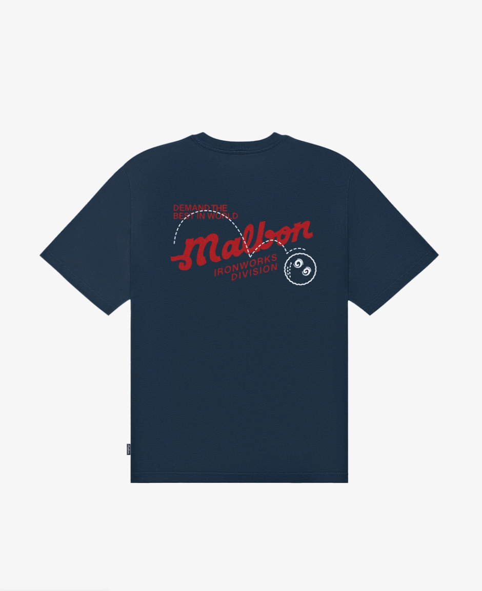 MALBON VISTA DEMAND TEE | BLUEBERRY