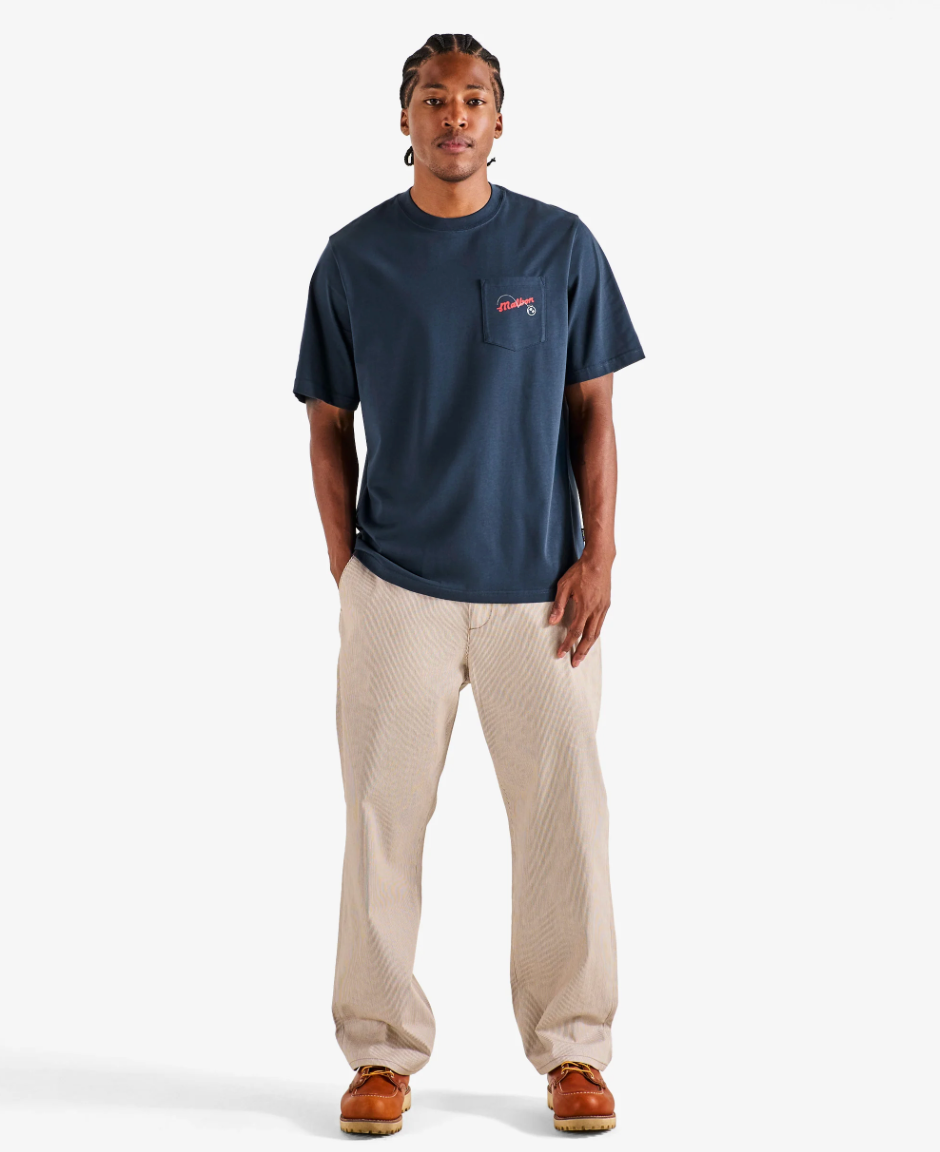 MALBON VISTA DEMAND TEE | BLUEBERRY