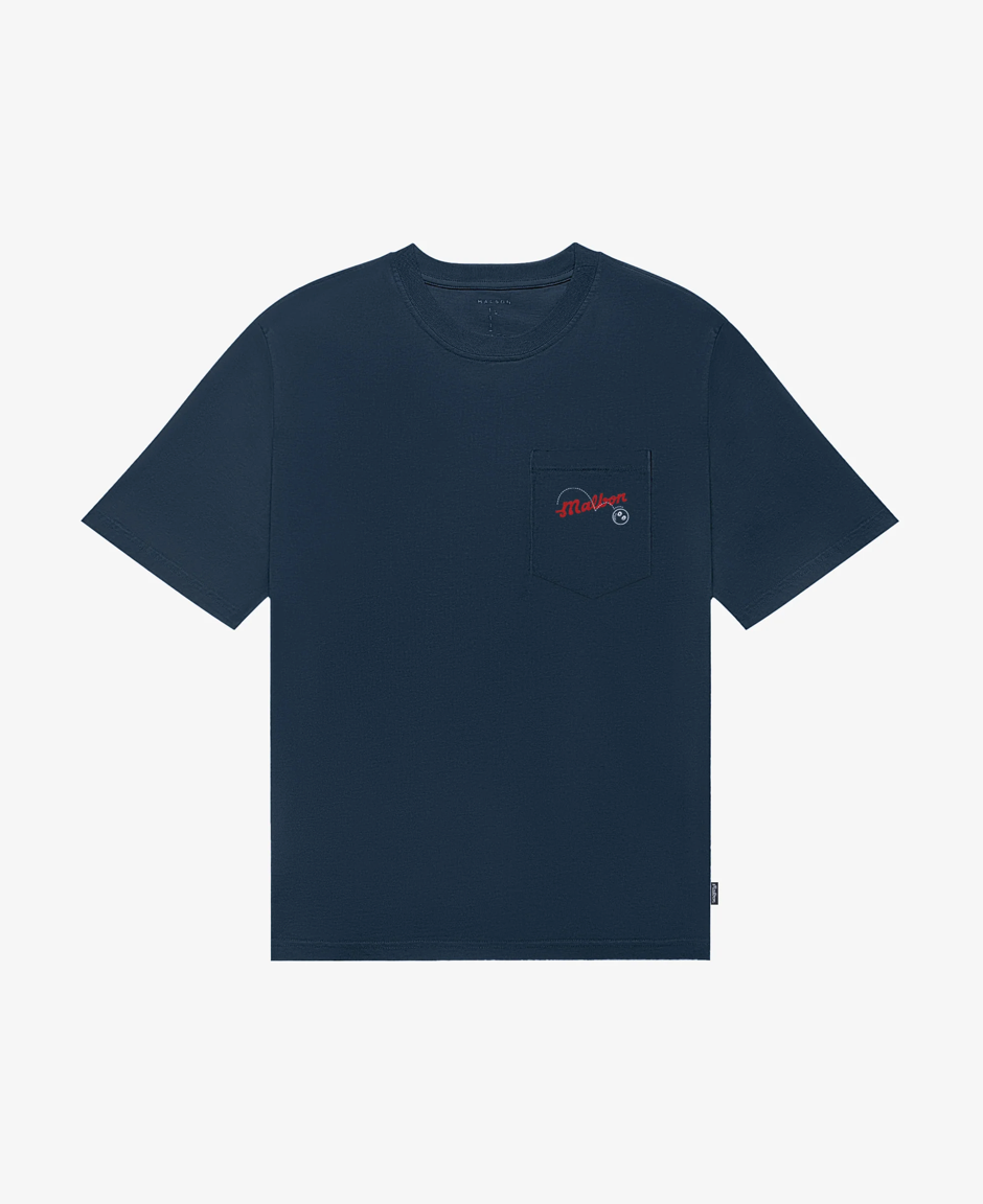 MALBON VISTA DEMAND TEE | BLUEBERRY