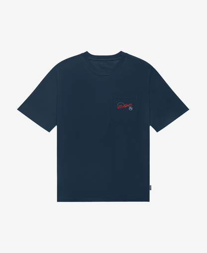 MALBON VISTA DEMAND TEE | BLUEBERRY