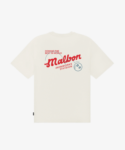 MALBON VISTA DEMAND TEE | IVORY