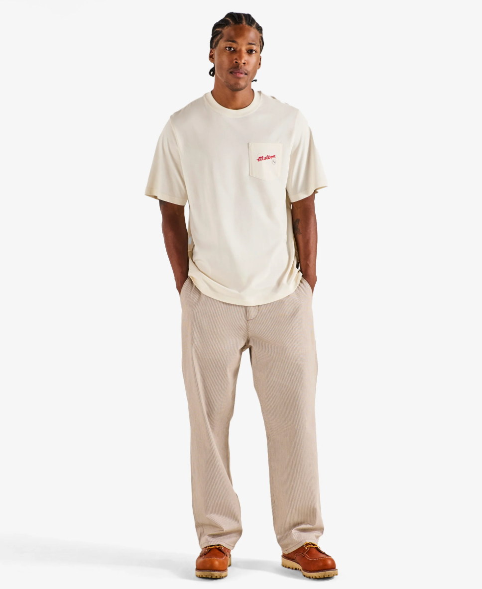 MALBON VISTA DEMAND TEE | IVORY