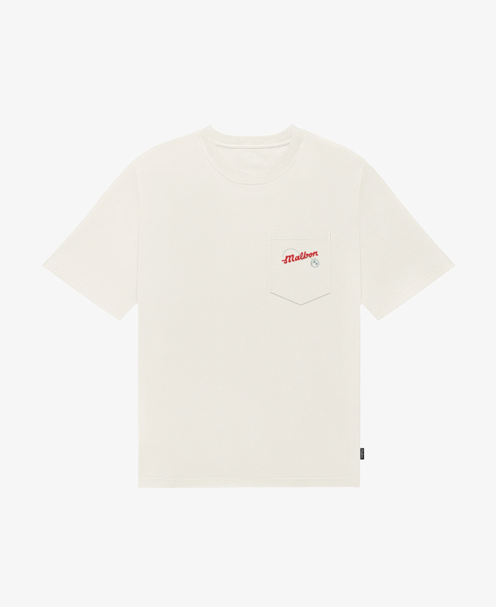 MALBON VISTA DEMAND TEE | IVORY