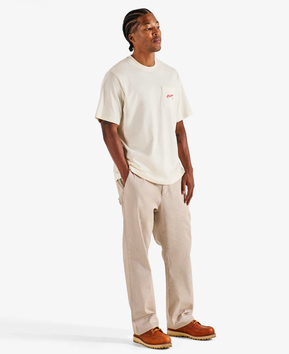 MALBON VISTA DEMAND TEE | IVORY