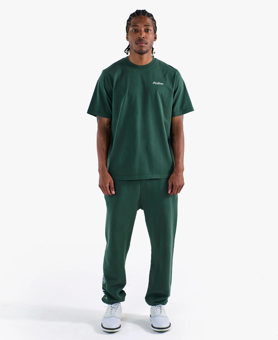 MALBON BERMUDA BALDWIN TEE | FOREST