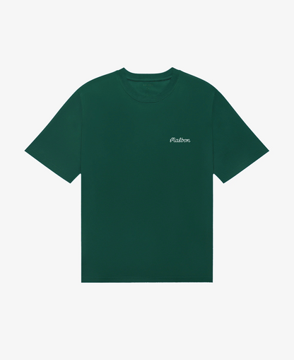 MALBON BERMUDA BALDWIN TEE | FOREST
