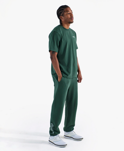 MALBON BERMUDA BALDWIN TEE | FOREST