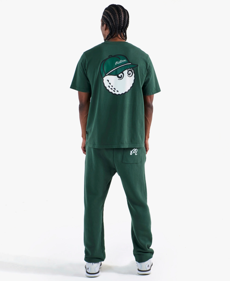 MALBON BERMUDA BALDWIN TEE | FOREST