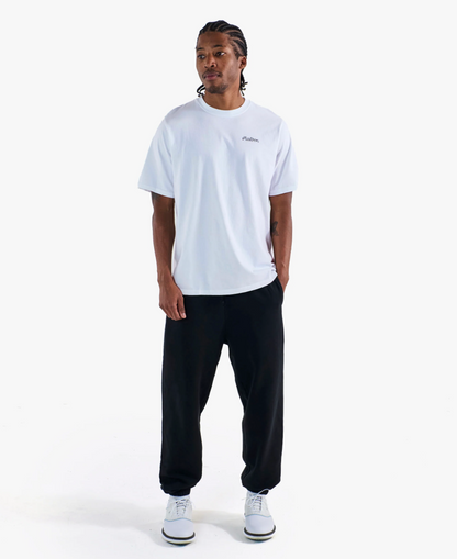 MALBON BERMUDA BALDWIN TEE | WHITE