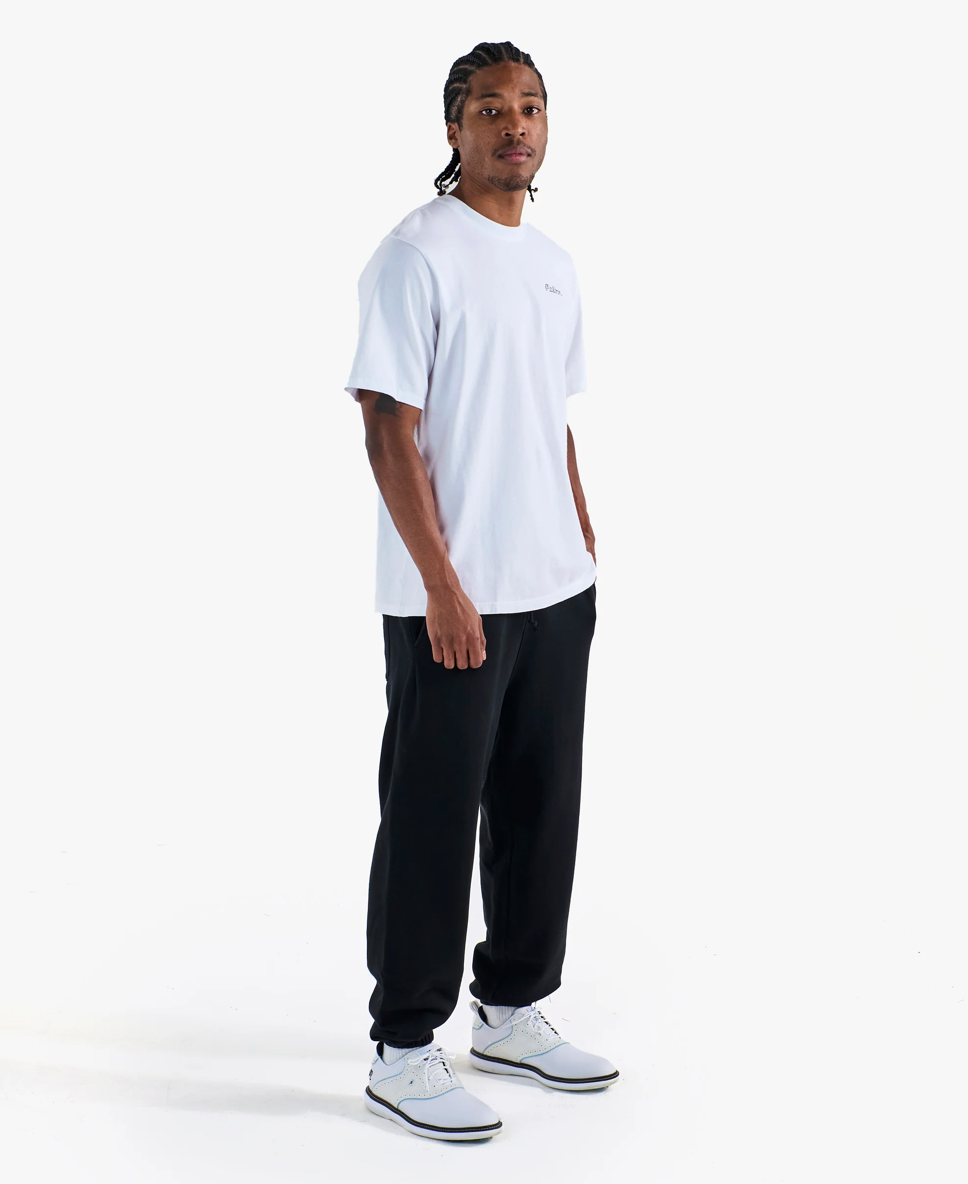 MALBON BERMUDA BALDWIN TEE | WHITE
