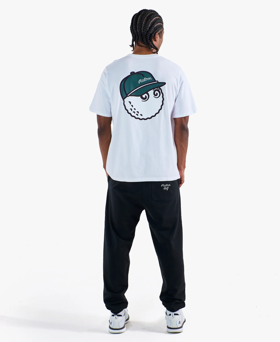 MALBON BERMUDA BALDWIN TEE | WHITE