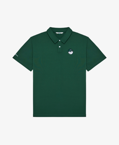 MALBON FAIRWAY BALDWIN POLO | FOREST
