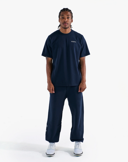 MALBON BERMUDA BALDWIN TEE | NAVY