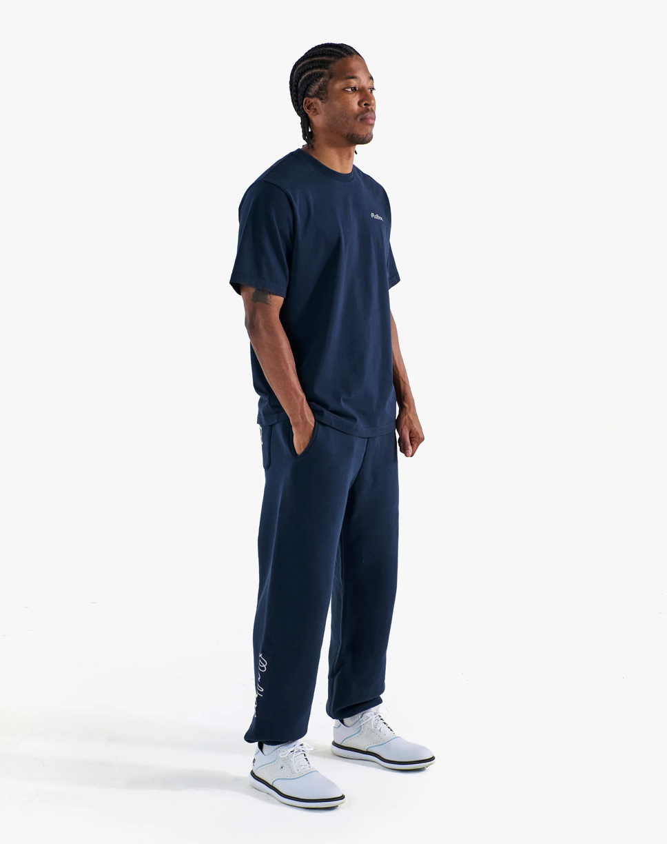 MALBON BERMUDA BALDWIN TEE | NAVY