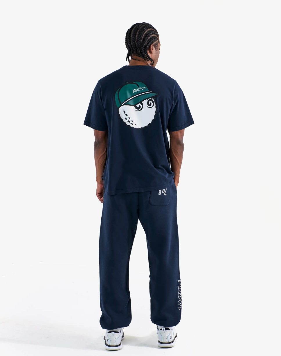 MALBON BERMUDA BALDWIN TEE | NAVY