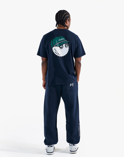MALBON BERMUDA BALDWIN TEE | NAVY