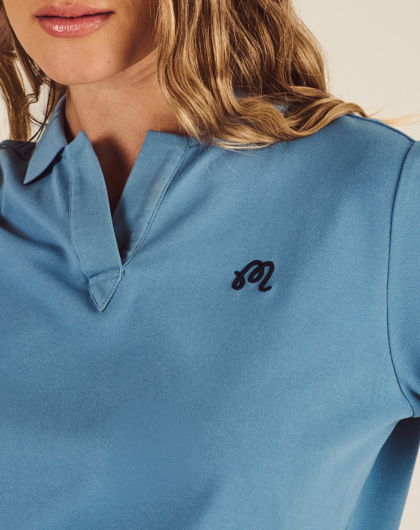 MALBON KIN POLO | BLUE SHADOW