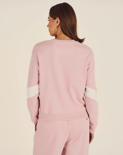 MALBON ADELINE APRES CREWNECK | CHALK PINK