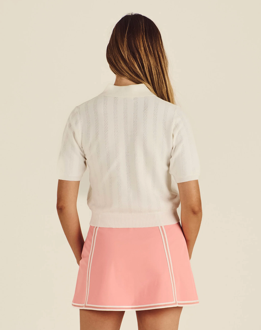 MALBON REN POLO | VANILLA