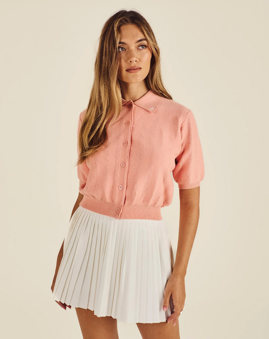 MALBON REN POLO | CORAL HAZE