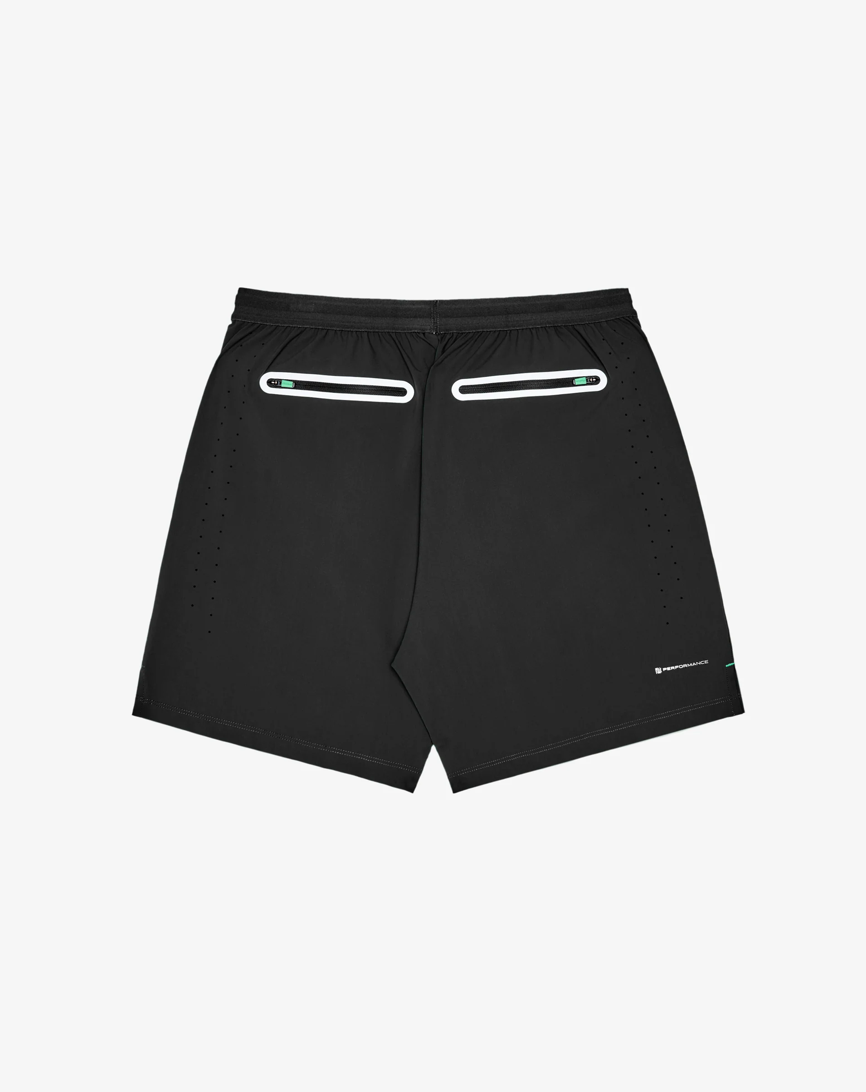 MALBON PERFORMANCE 2-1 SHORT | BLACK
