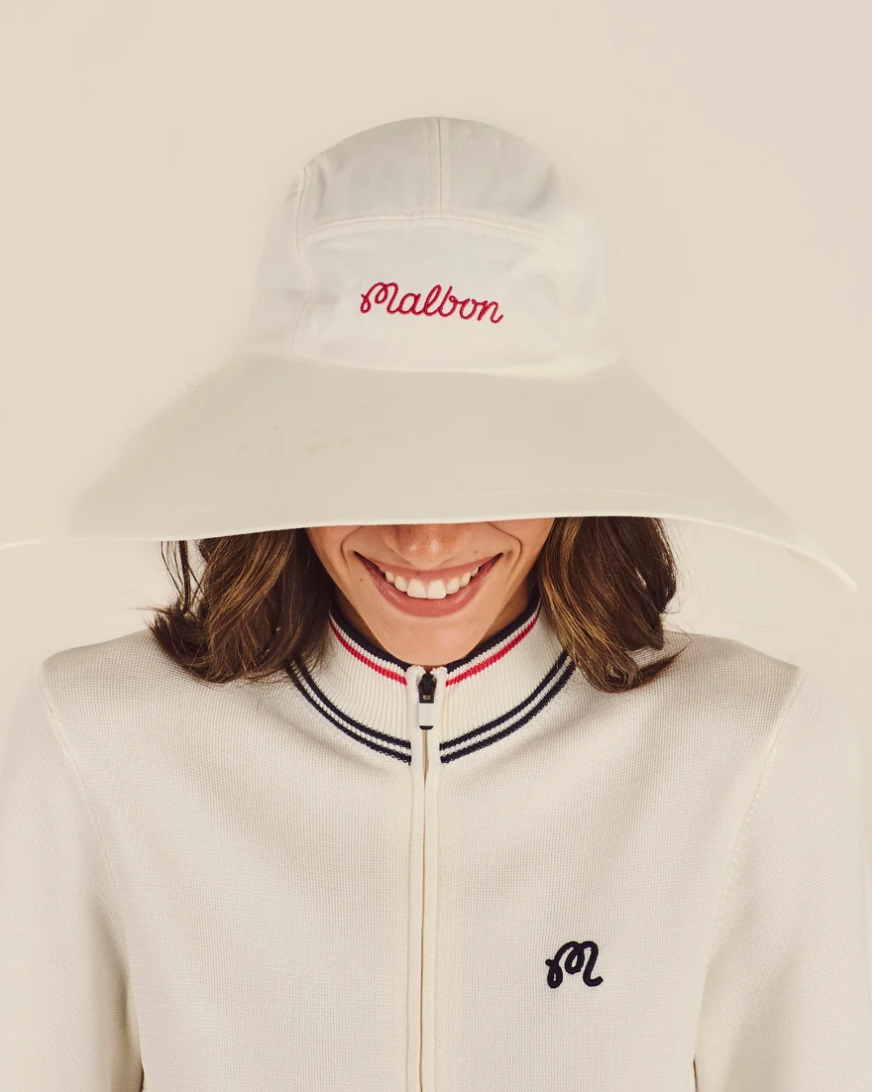 MALBON JO SUN HAT | IVORY