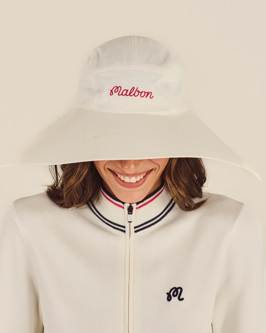 MALBON JO SUN HAT | IVORY