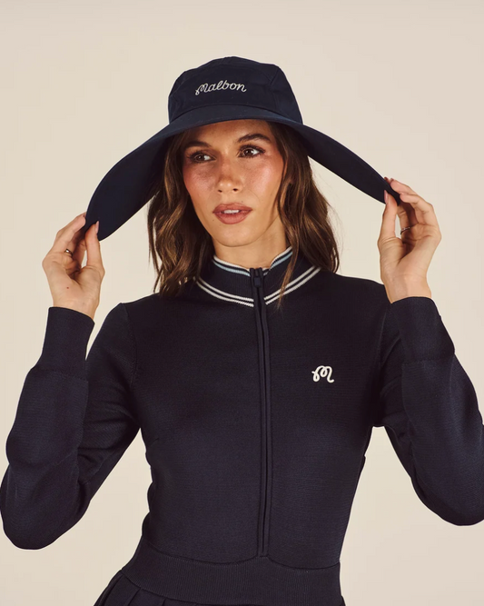 MALBON JO SUN HAT | BLUEBERRY