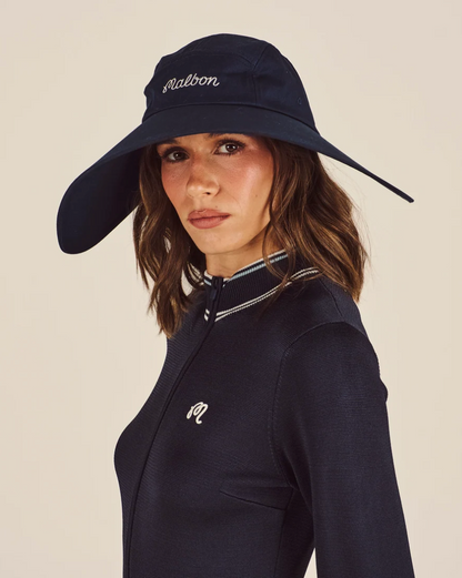 MALBON JO SUN HAT | BLUEBERRY