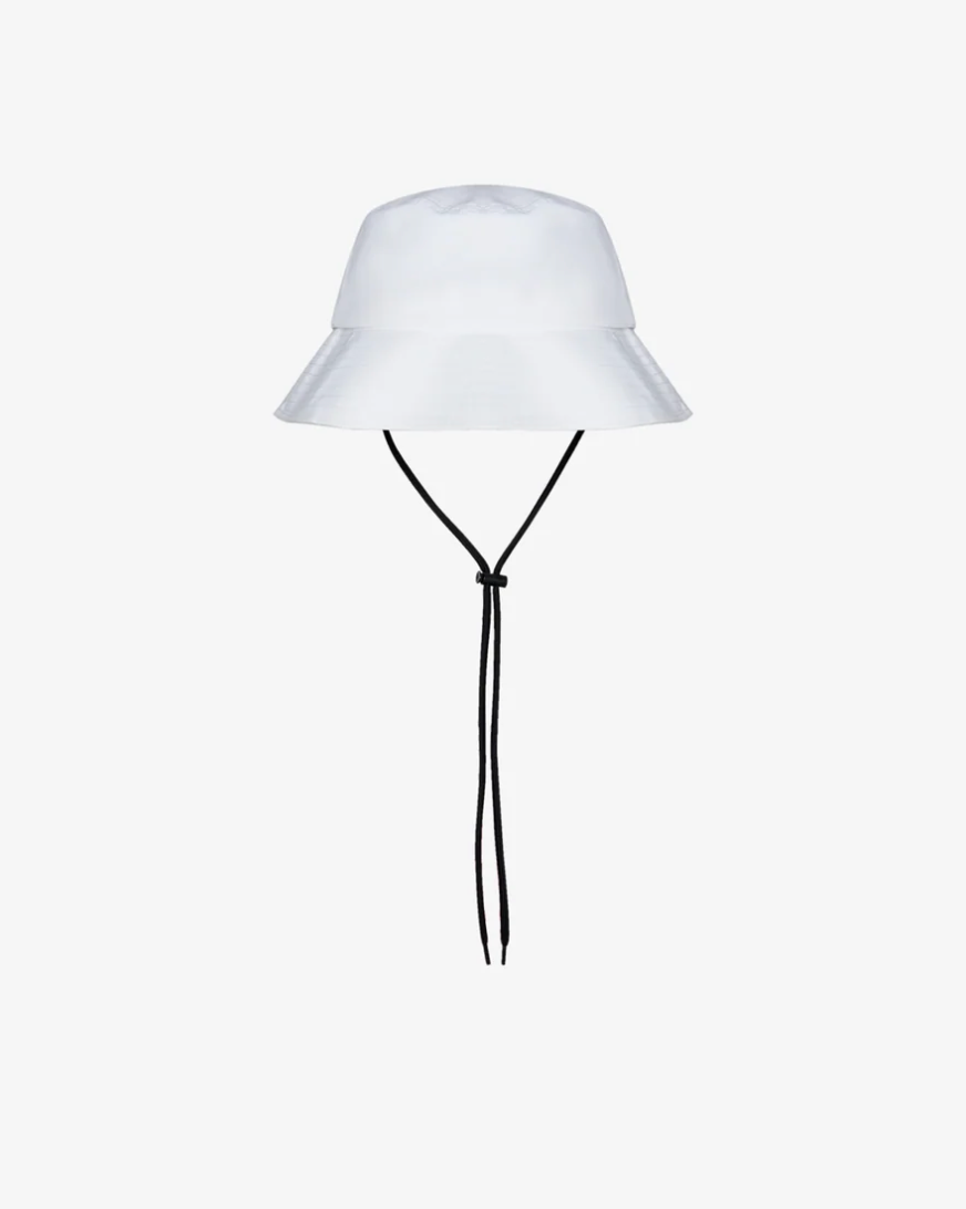 MALBON BUCKET HAT | WHITE