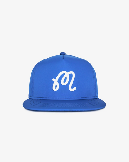 MALBON M CHAIN STITCH SNAPBACK | IMPERIAL BLUE
