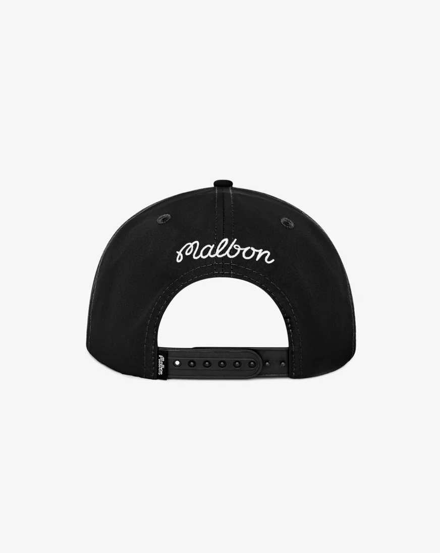 MALBON M SNAPBACK | BLACK