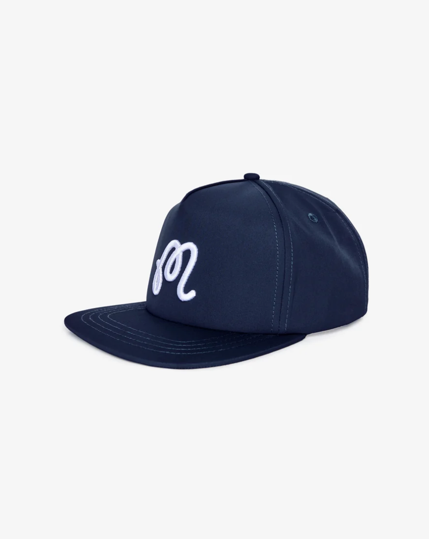 MALBON M SNAPBACK | NAVY