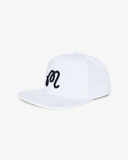 MALBON M SNAPBACK | WHITE